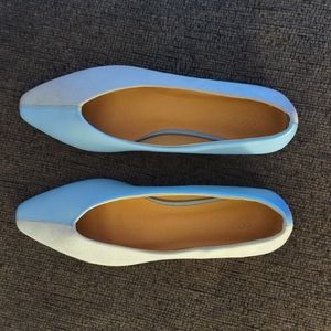 Blue flats